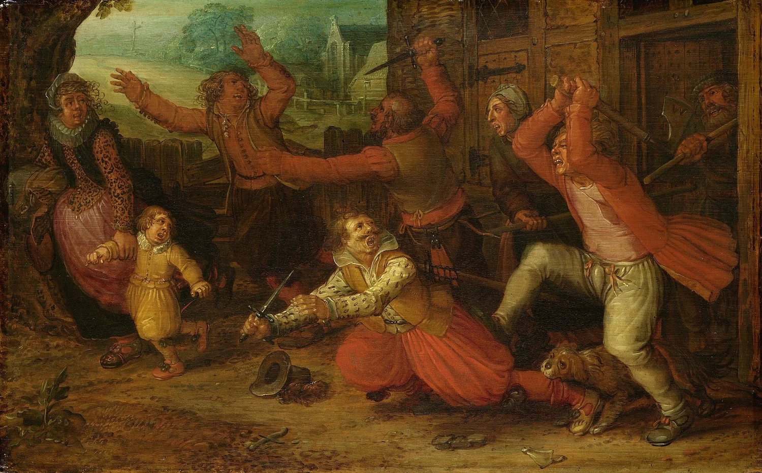 Gioia contadin. I ricchi caciati dalle loro case